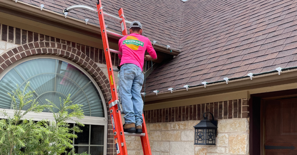 Christmas Light Installation